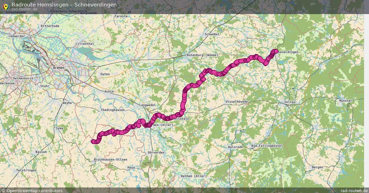 Radtour Oldendorf (Luhe) – Schneverdingen