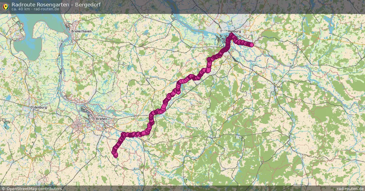 Radtour Dahlem – Bergedorf