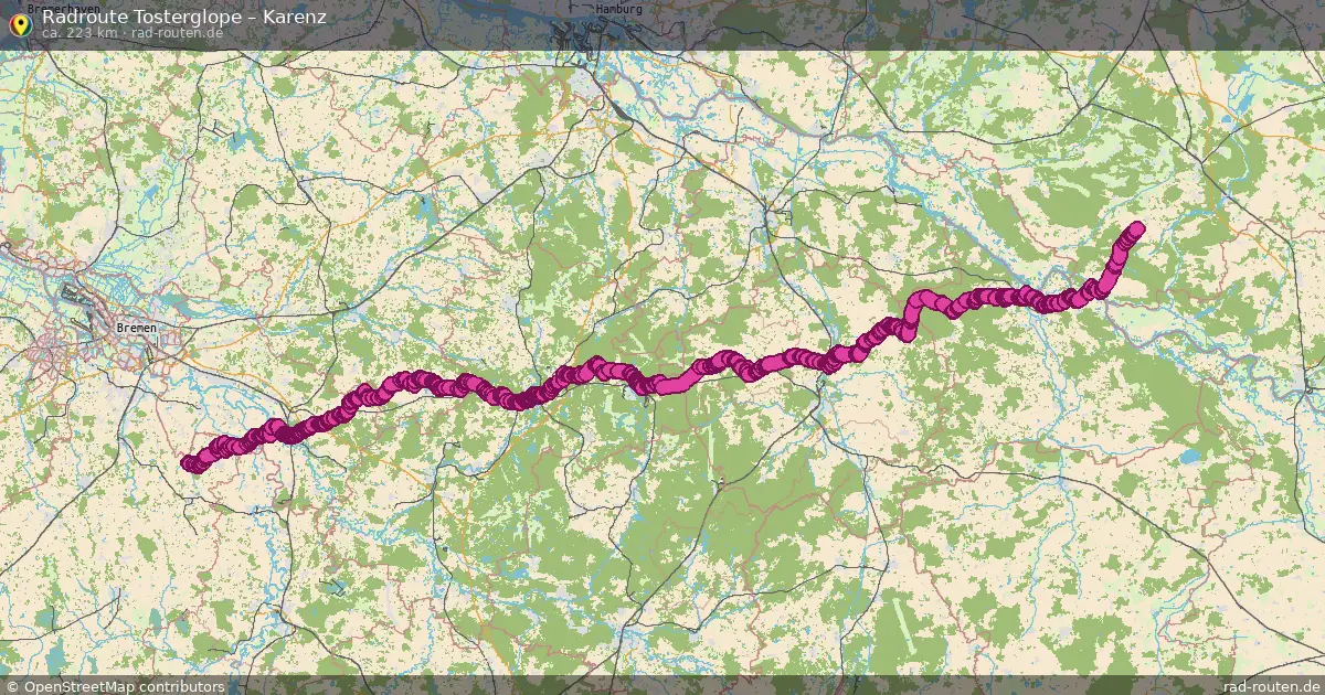 Radtour Dahlem – Karenz