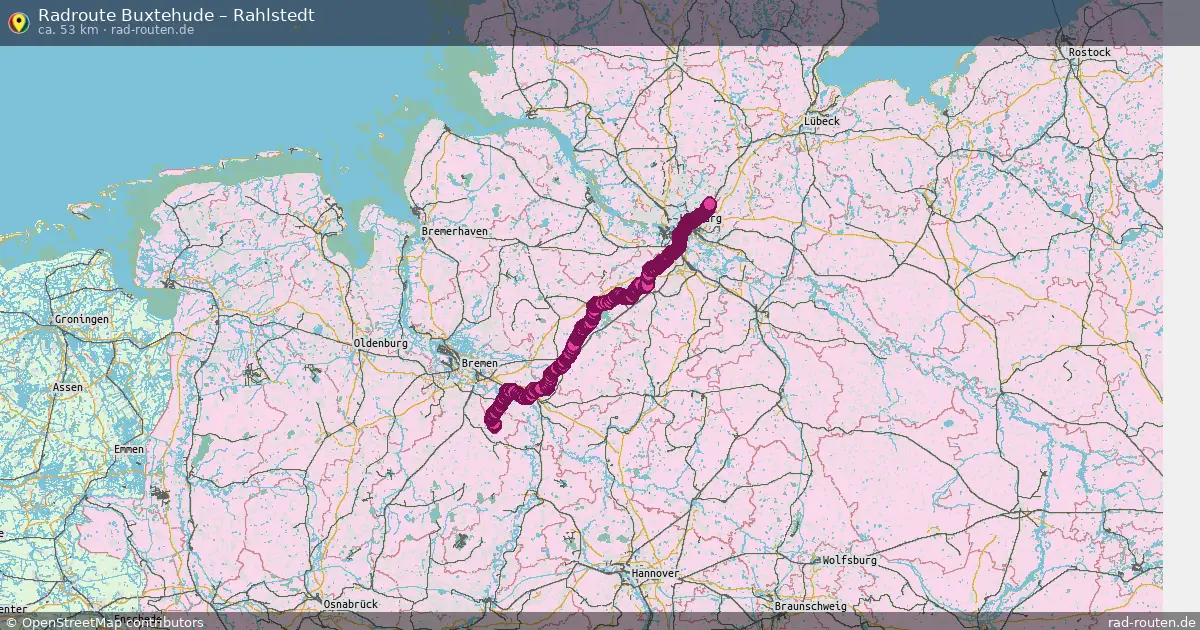 Radtour Westergellersen – Rahlstedt