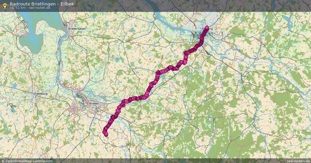 Radtour Brietlingen – Eilbek