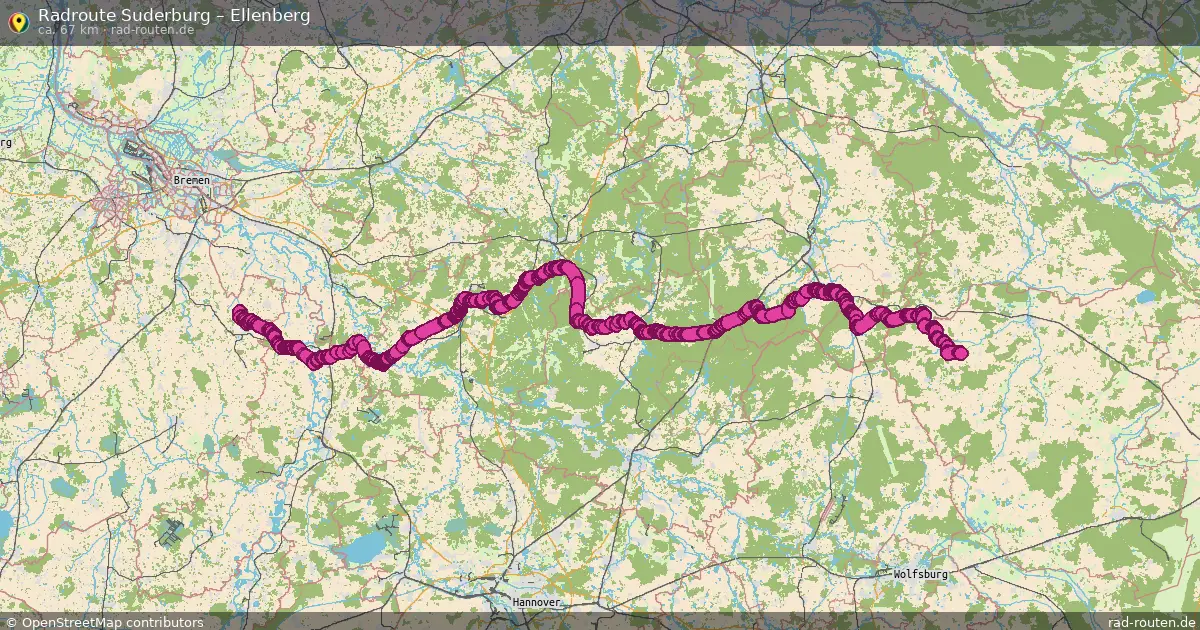 Radtour Samtgemeinde Bodenteich – Ellenberg