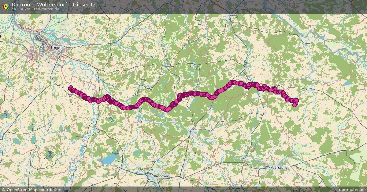 Radtour Samtgemeinde Bodenteich – Gieseritz