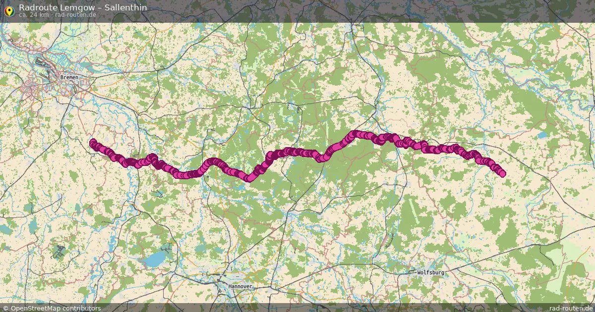 Radtour Samtgemeinde Wrestedt – Sallenthin