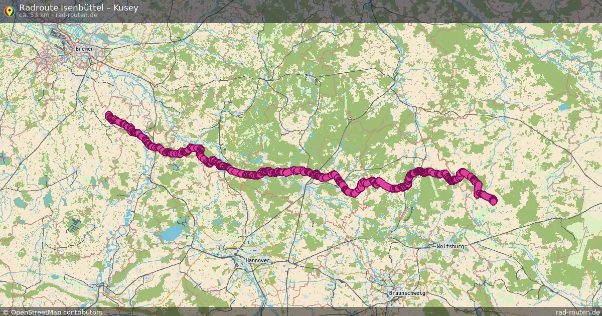 Radtour Samtgemeinde Wrestedt – Kusey