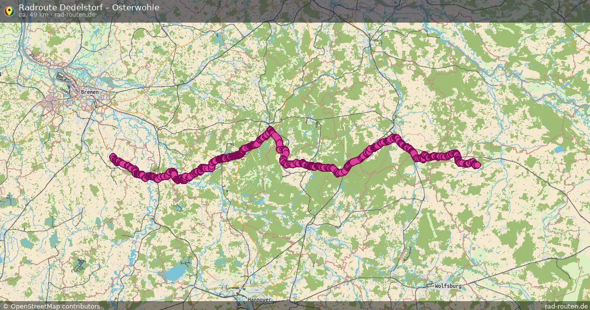 Radtour Samtgemeinde Wrestedt – Osterwohle