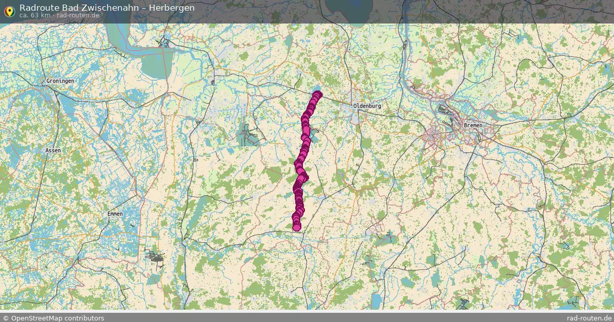 Radtour Bad Zwischenahn – Herbergen