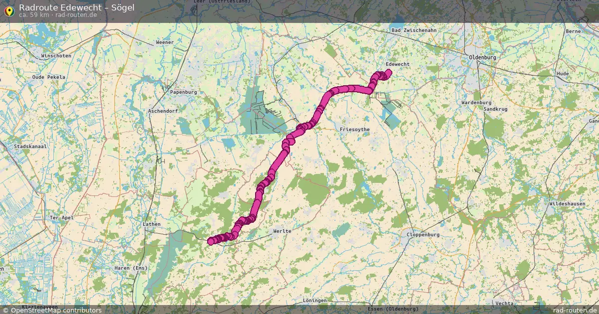 Radtour Edewecht – Sögel