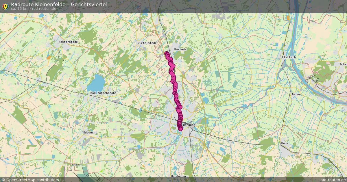 Radtour Kleinenfelde – Gerichtsviertel