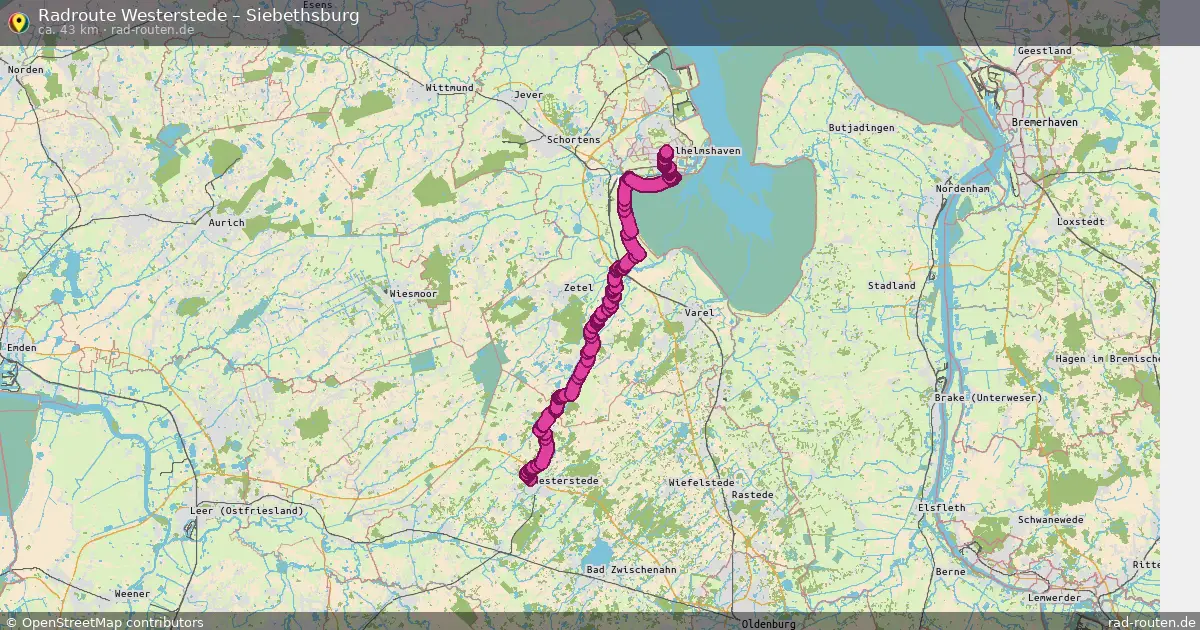 Radtour Westerstede – Siebethsburg