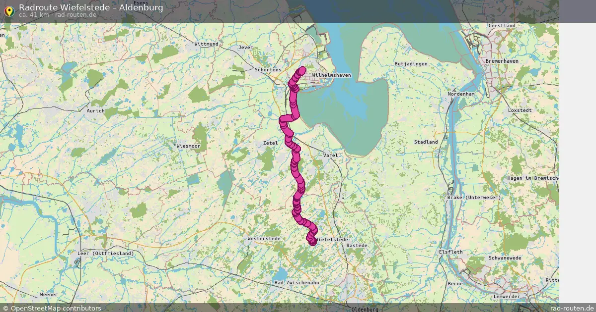 Radtour Wiefelstede – Aldenburg