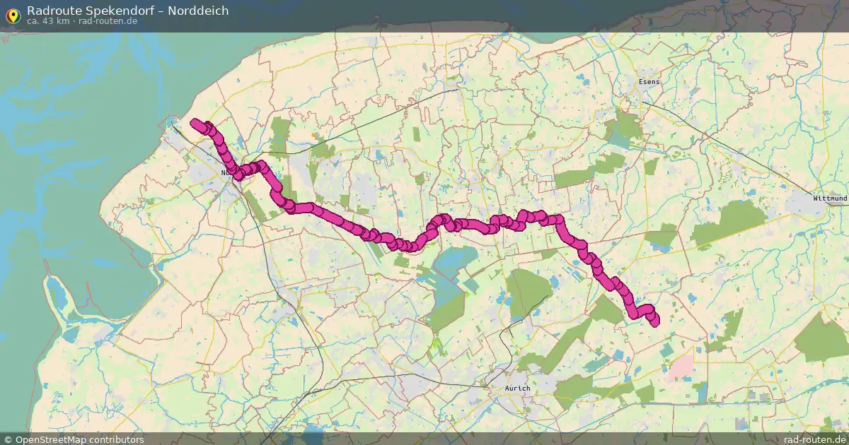 Radtour Spekendorf – Norddeich