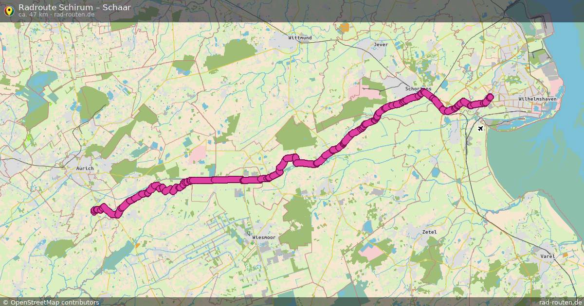 Radtour Schirum – Schaar