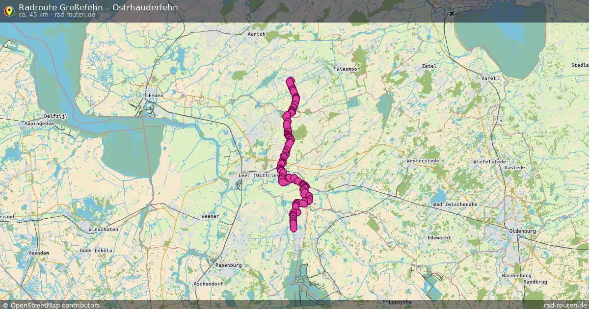 Radtour Großefehn – Ostrhauderfehn