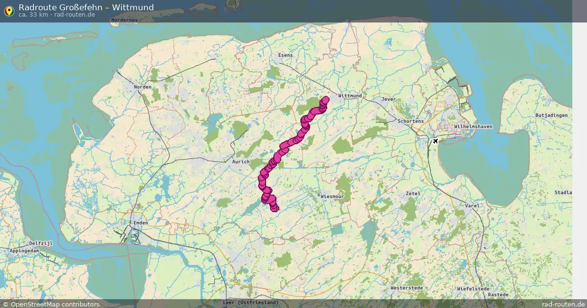 Radtour Großefehn – Wittmund