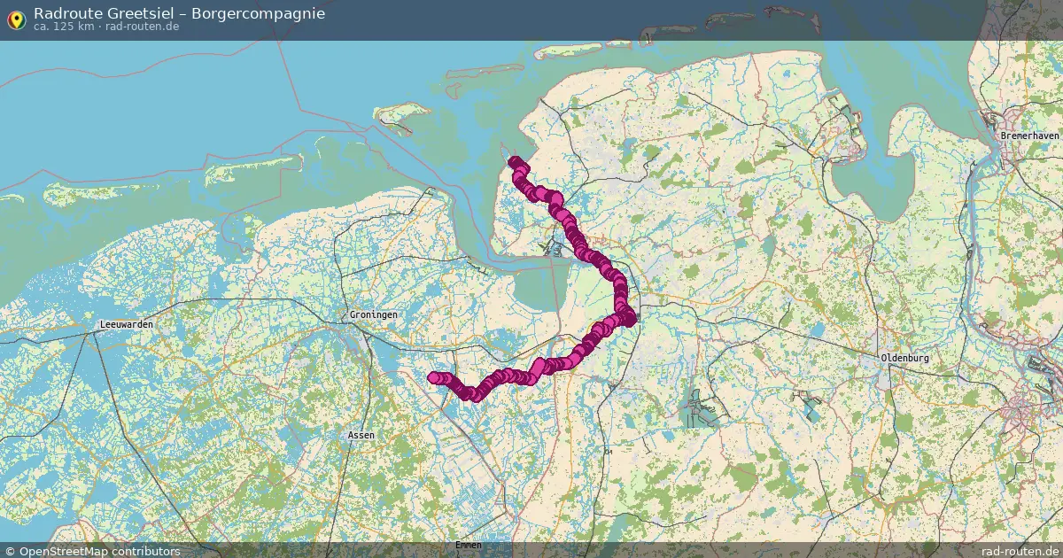 Radtour Greetsiel – Borgercompagnie