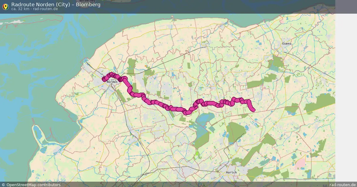 Radtour Norden (City) – Blomberg