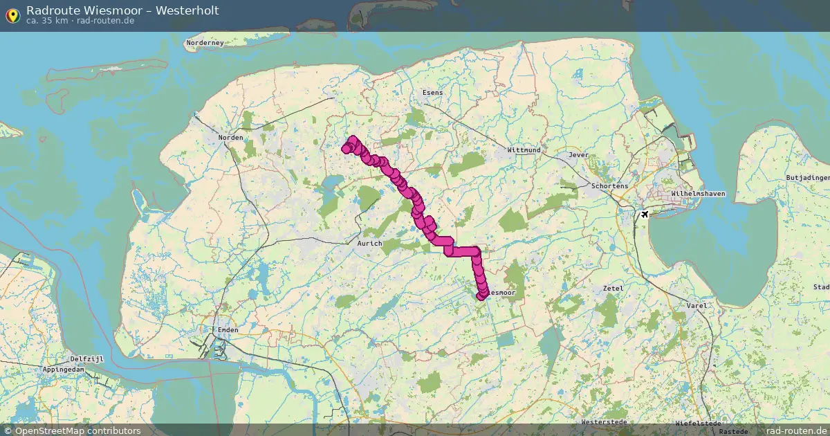 Radtour Wiesmoor – Westerholt