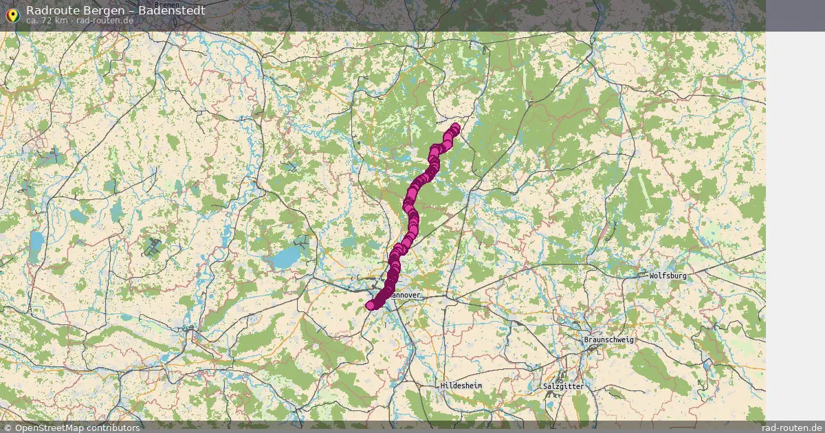 Radtour Bergen – Badenstedt