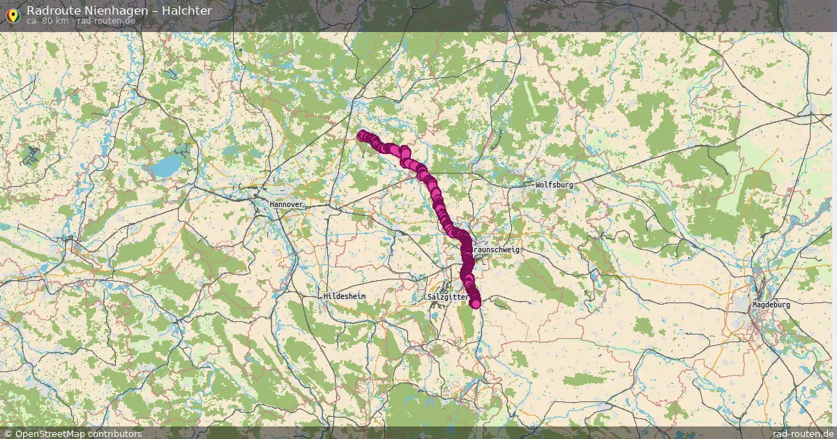 Radtour Nienhagen – Halchter