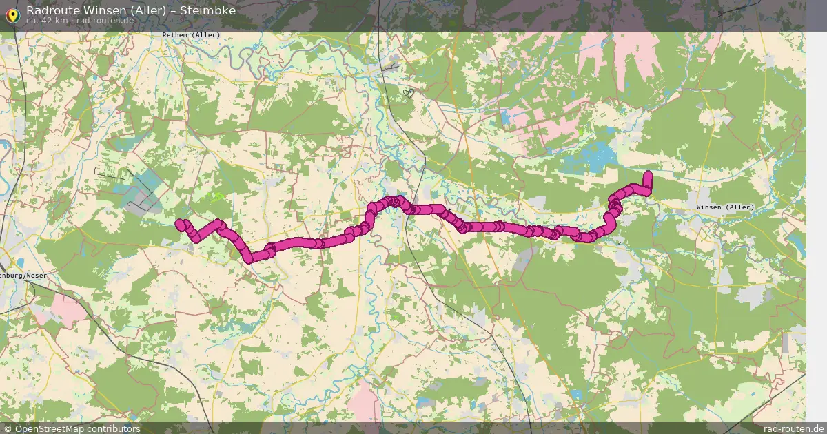 Radtour Winsen (Aller) – Steimbke