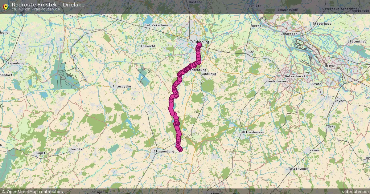 Radtour Emstek – Drielake