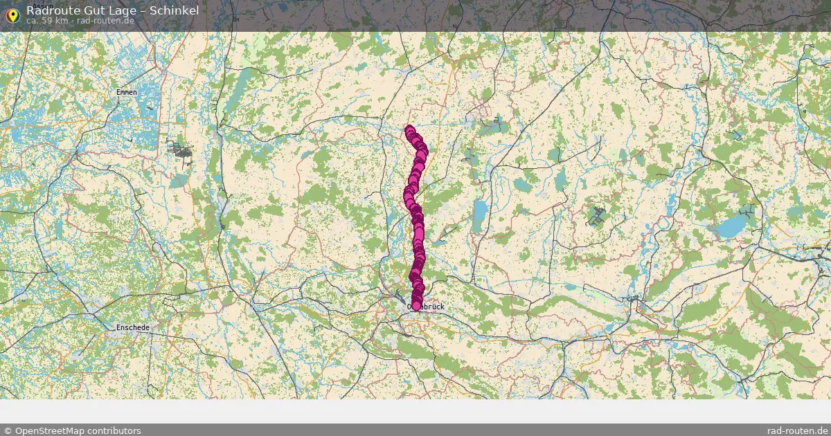Radtour Gut Lage – Schinkel