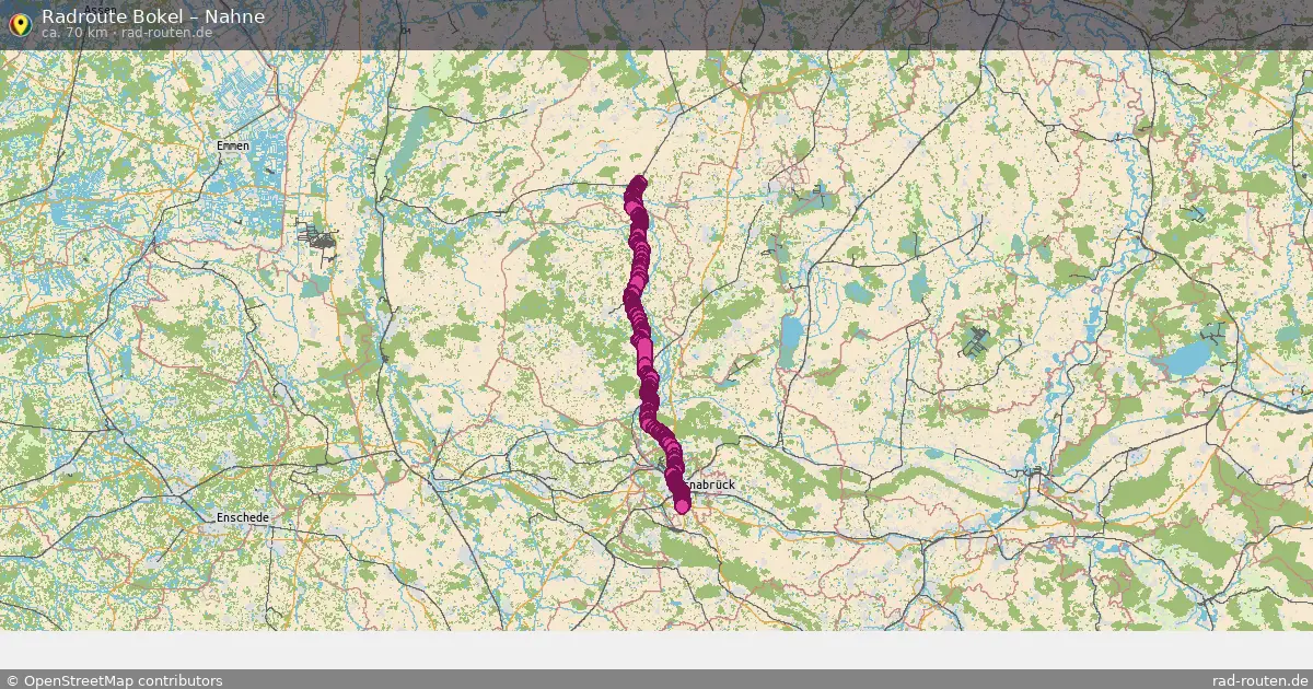 Radtour Bokel – Nahne