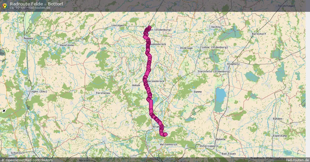 Radtour Felde – Bottorf
