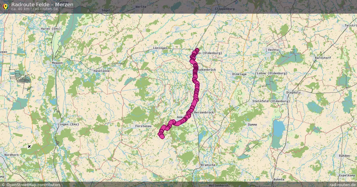 Radtour Felde – Merzen