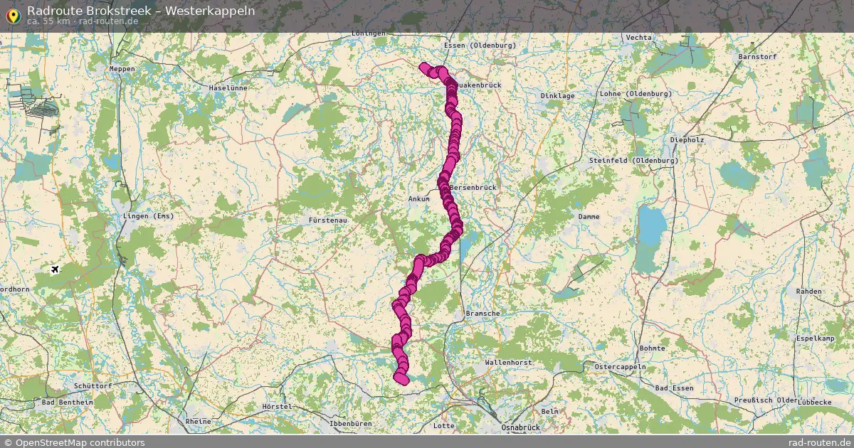 Radtour Brokstreek – Westerkappeln