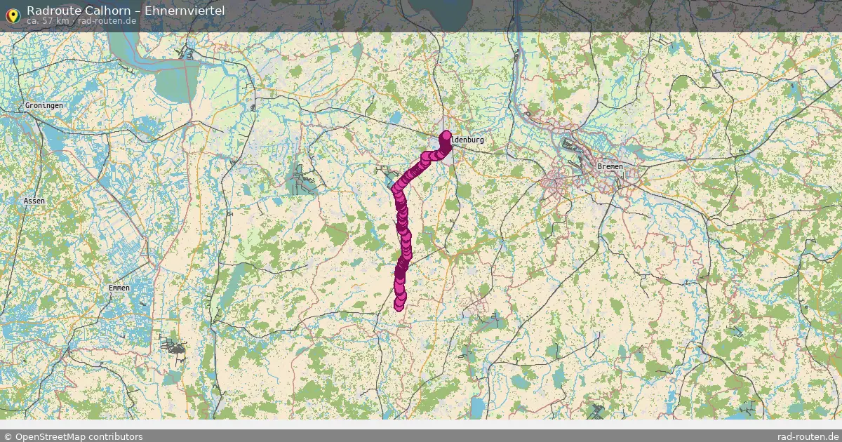 Radtour Calhorn – Ehnernviertel