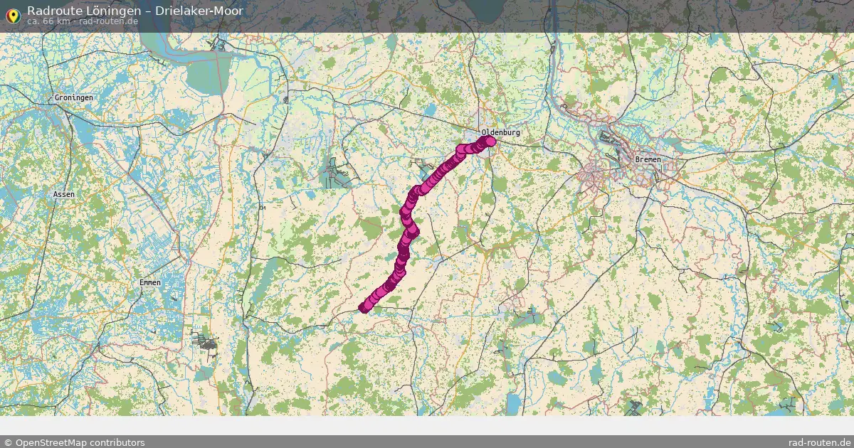 Radtour Löningen – Drielaker-Moor