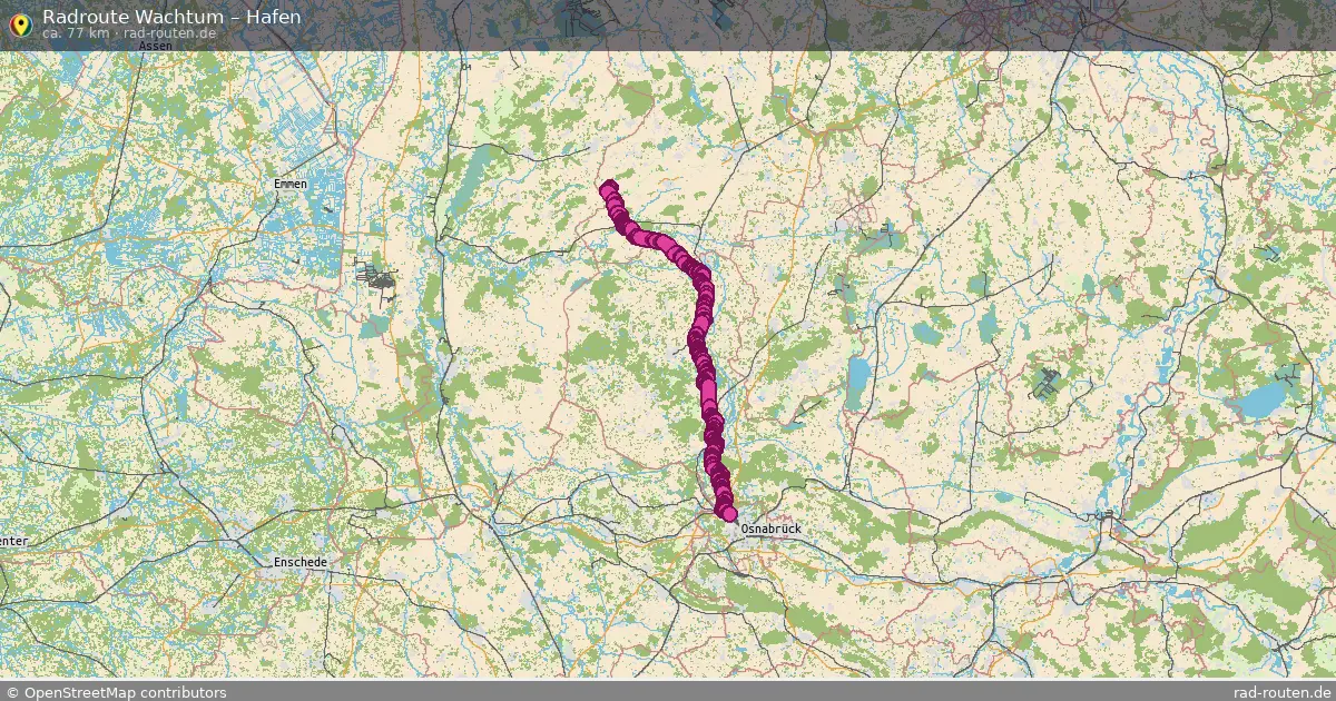 Radtour Wachtum – Hafen