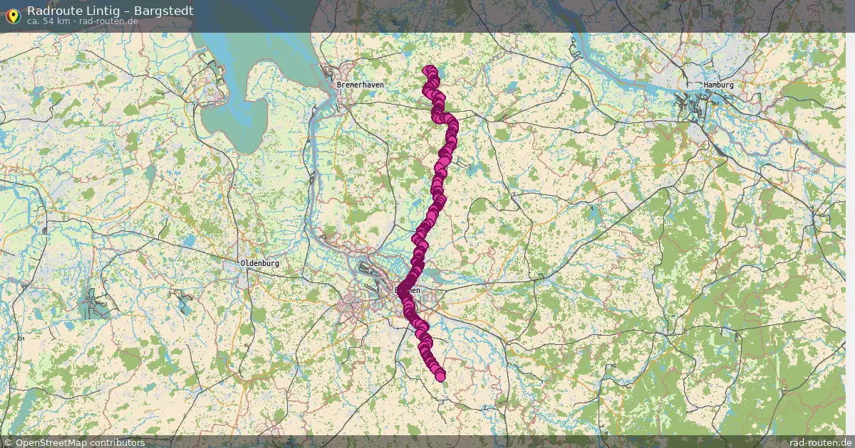 Radtour Lintig – Oederquart