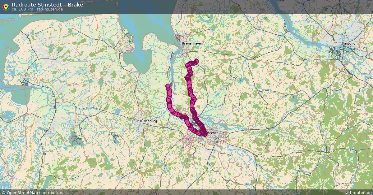 Radtour Stinstedt – Brake
