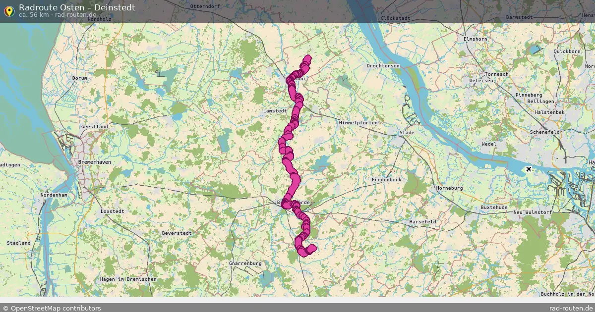 Radtour Osten – Deinstedt