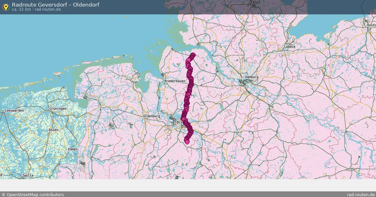 Radtour Geversdorf – Oldendorf