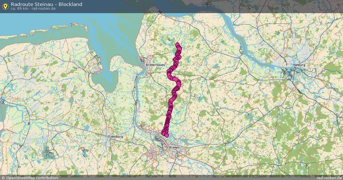 Radtour Steinau – Blockland