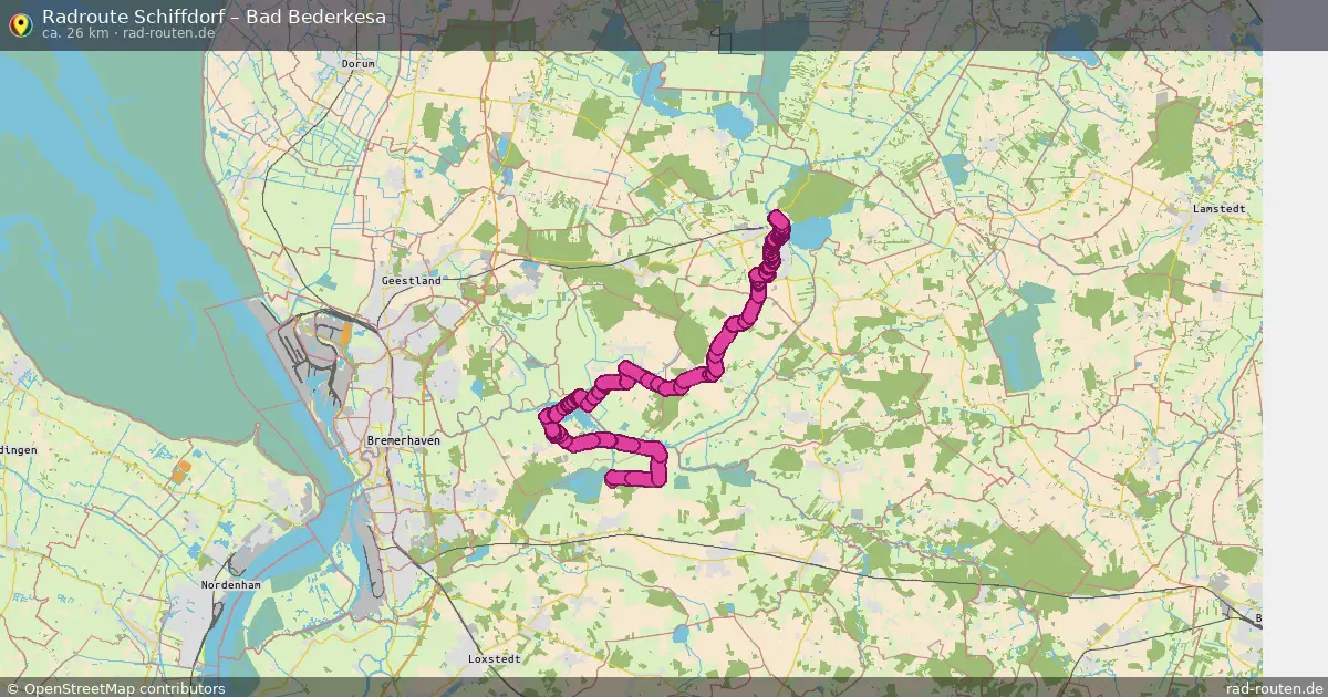 Radtour Schiffdorf – Bad Bederkesa