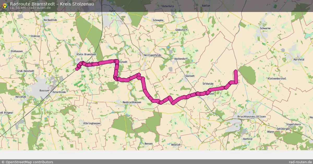 Radtour Bramstedt – Ehem. Samtgemeinde Hagen