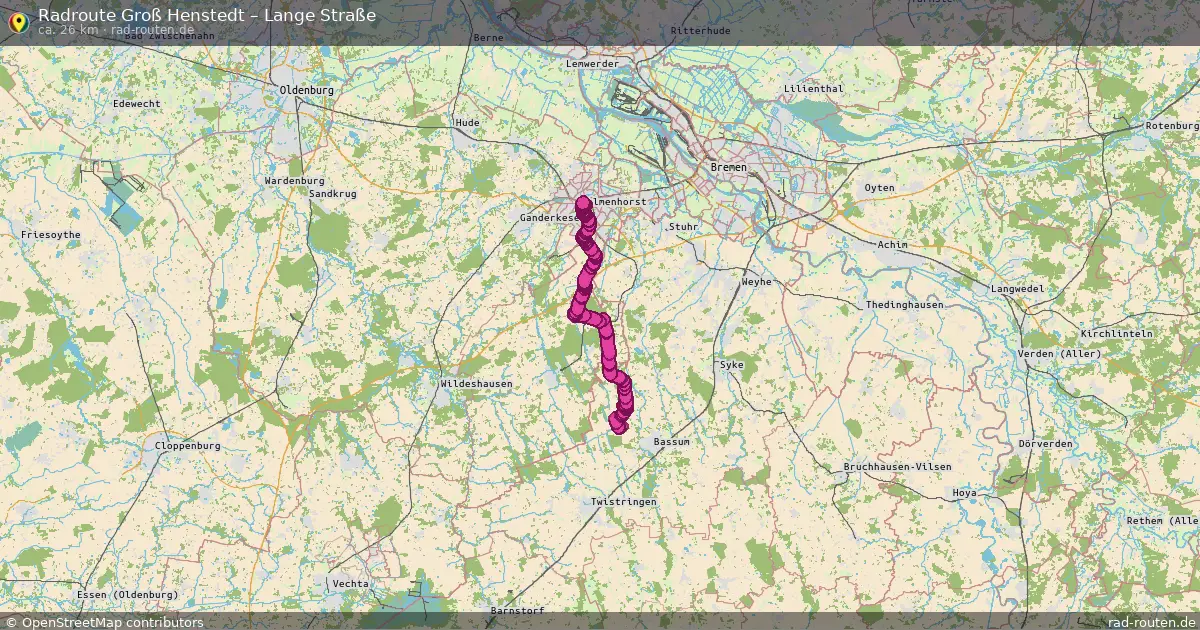 Radtour Groß Henstedt – Lange Straße