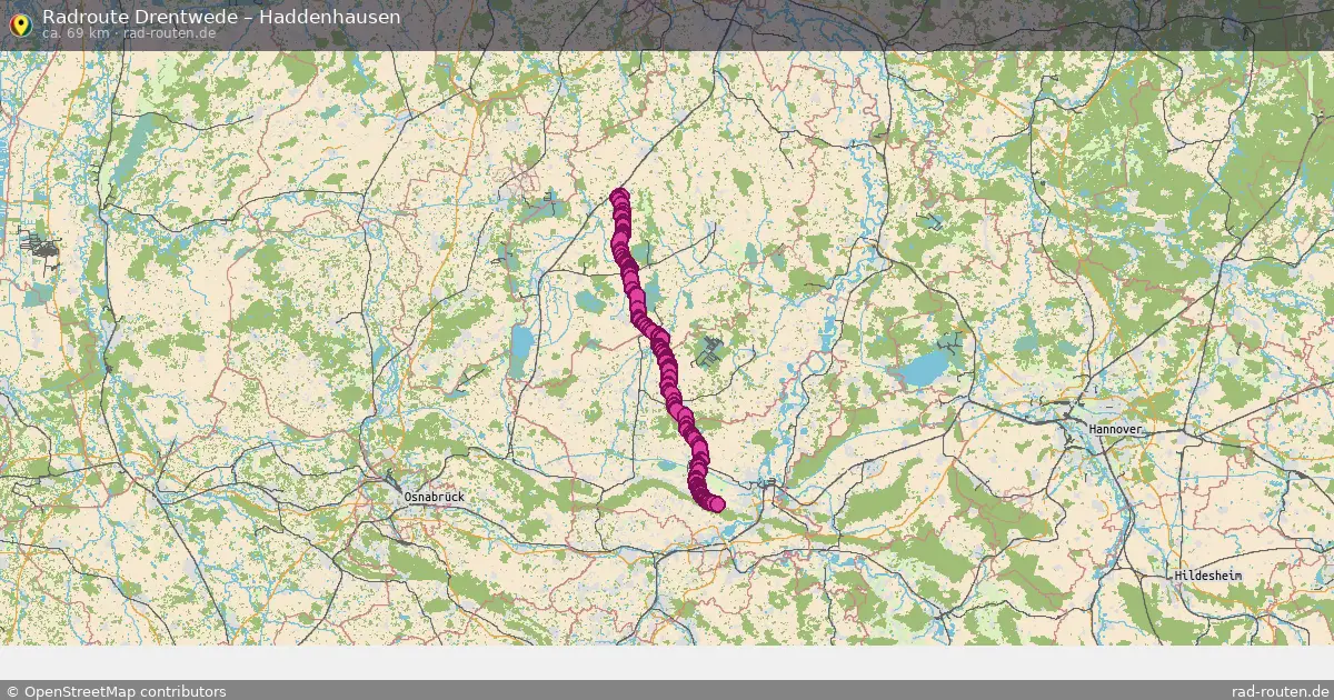 Radtour Drentwede – Haddenhausen