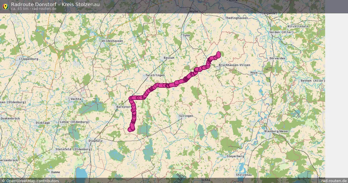 Radtour Donstorf – Kreis Stolzenau