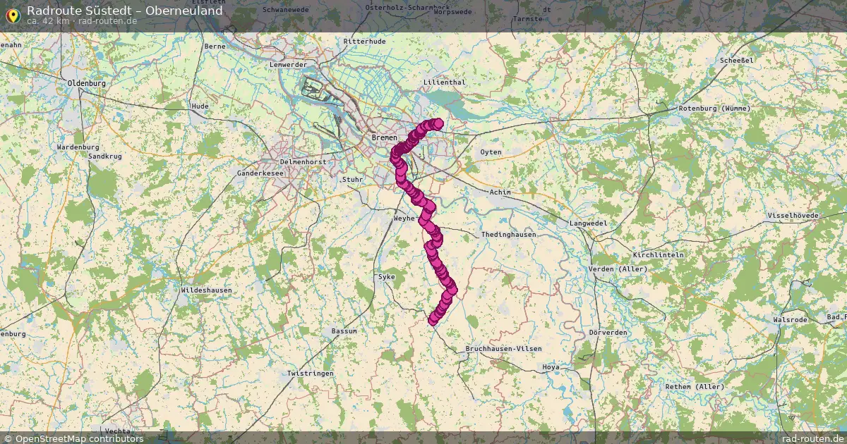Radtour Süstedt – Oberneuland