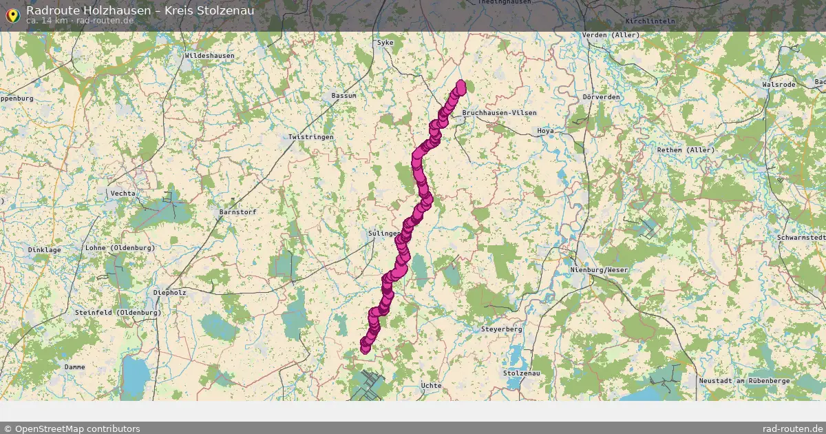 Radtour Holzhausen – Kreis Stolzenau