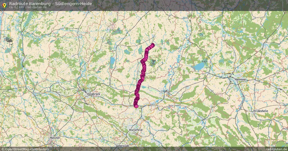 Radtour Barenburg – Südlengern-Heide