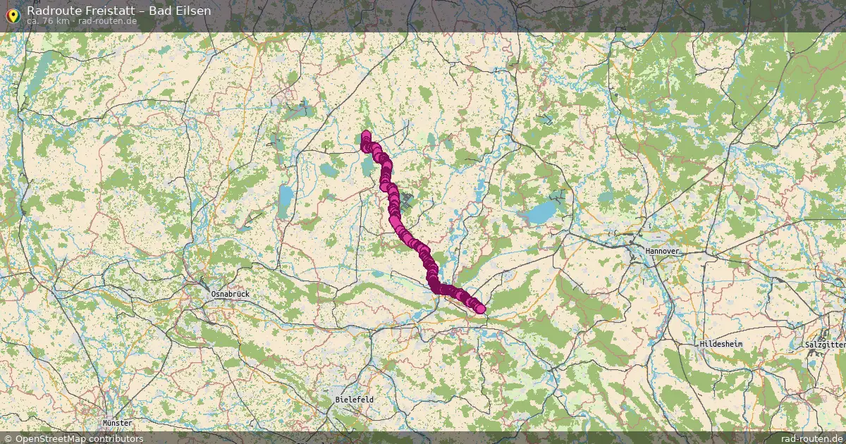 Radtour Freistatt – Bad Eilsen