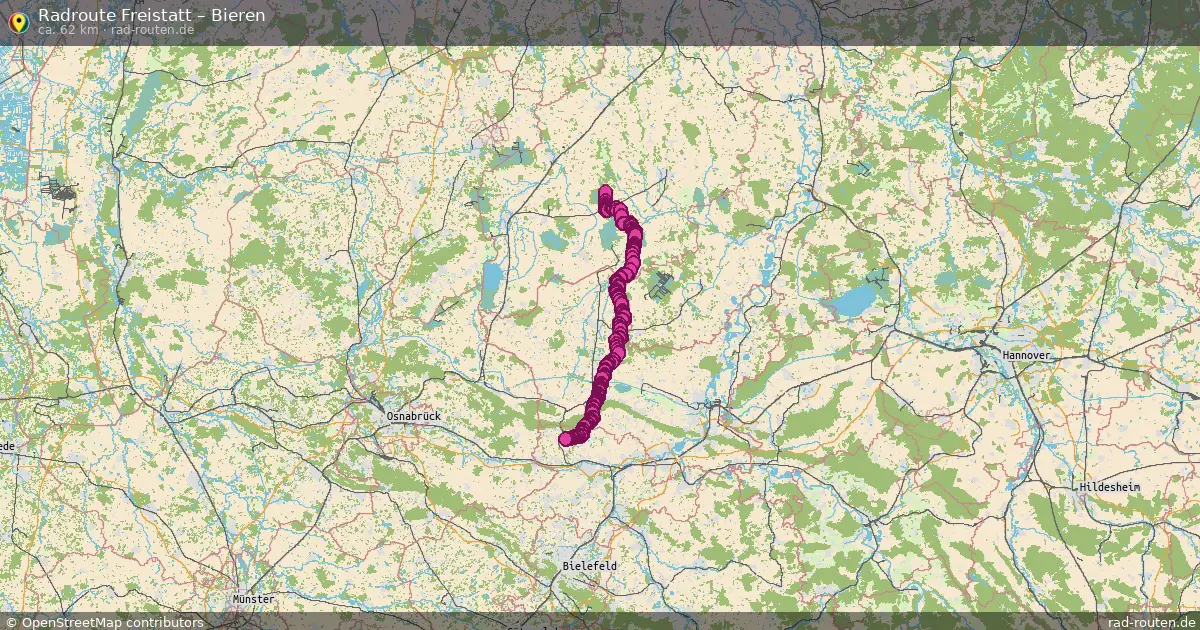 Radtour Freistatt – Bieren