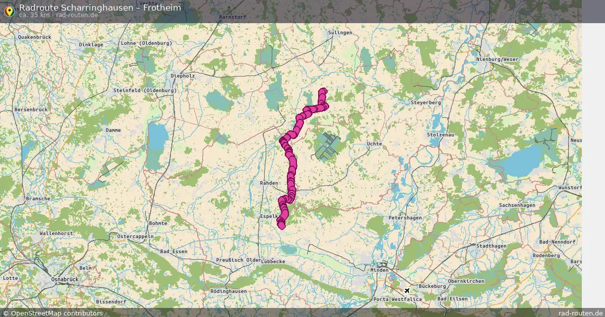 Radtour Scharringhausen – Frotheim